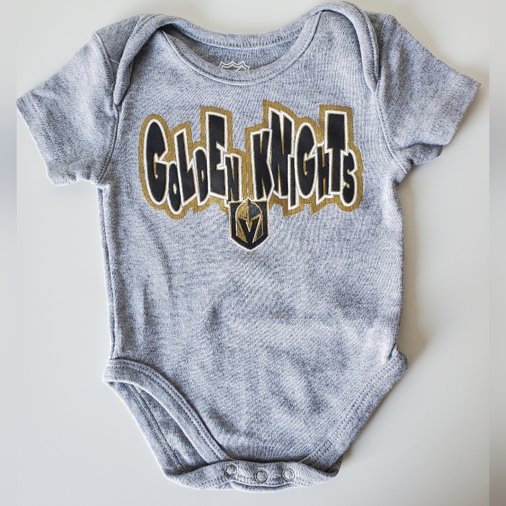NHL Golden Knights Onesie Size 0-3 Months